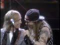 Tom Petty Axl Rose Free Fallin Heartbreak Hotel LIVE 1989