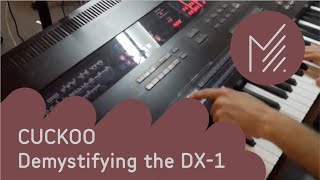 Video thumbnail for Cuckoo demystifying FM synthesis on the YAMAHA DX1 at MESS by Melbourne Electronic Sound Studio