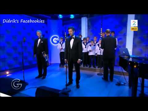 Didrik Solli-Tangen, Ole Edvard Antonsen & Sølvguttene with "Candlelight Carol"