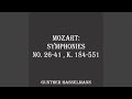 Symphony No. 30 in D Major, K202-186b : II. Andantino con Moto