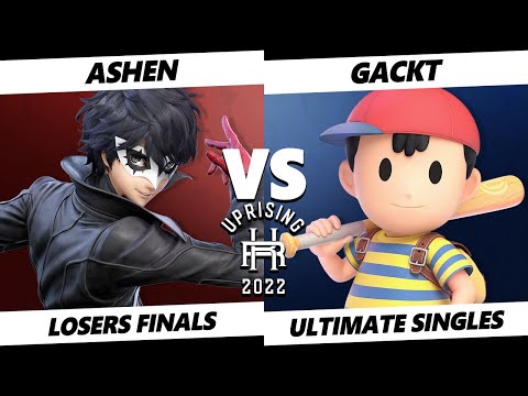Uprising 2022 Losers Finals - Gackt (Ness) Vs. Ashen (Joker) SSBU Ultimate Tournament