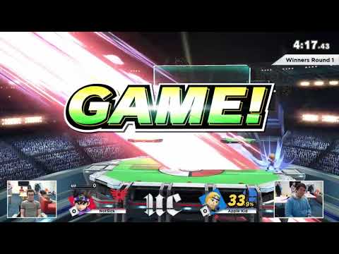 SSB203 Winners Round 1  - NotSick (Hero) vs Applekid (Mii Brawler)