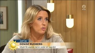 Denise Rudberg: Man går runt på glas - Nyhetsmorgon (TV4)