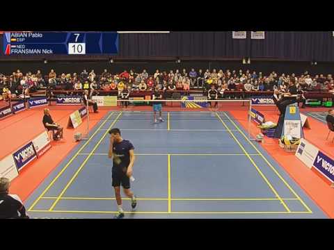 Austrian Open 2017 - Semifinal | MS Pablo ABIAN (ESP) [1] VS Nick FRANSMAN (NED)