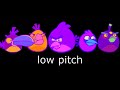100 Angry Birds Sounds Variations