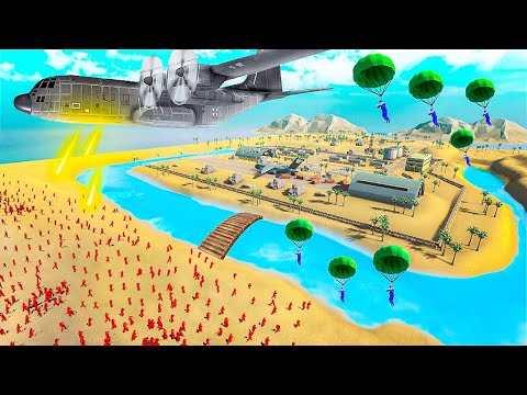 I Must Defend The Base vs An INFINITE SIEGE! | Ravenfield