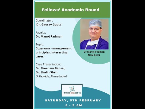 Management of Coxa Vara - Dr. Manoj Padman, Orthokids Clinic Teaching Module
