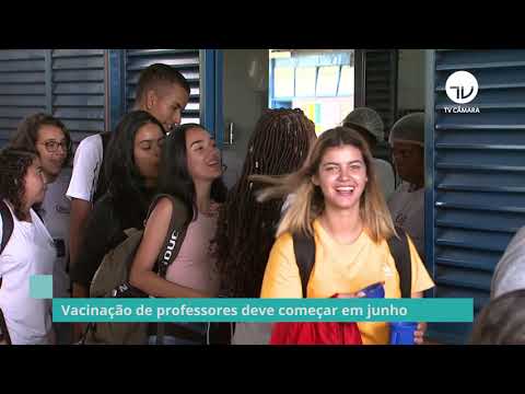 Vacinação de professores deve começar em junho – 03/05/21