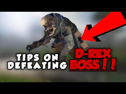 NEW D-REX BOSS GUIDE! Jurassic Blocky Rebirth Update - Best Tips for an EZ Win!!