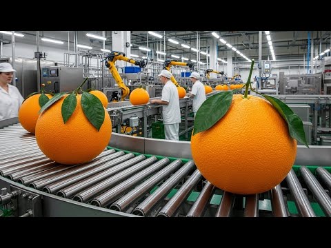How Orange Products Are Made Today: Inside the Modern Orange Factory