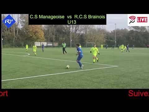 Manage U13 s’impose face au RCS Brainois U13 : un accueil réussi