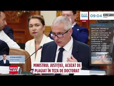 Ministrul Justiției, acuzat de plagiat în teza de doctorat. Reacția lui Radu Marinescu
