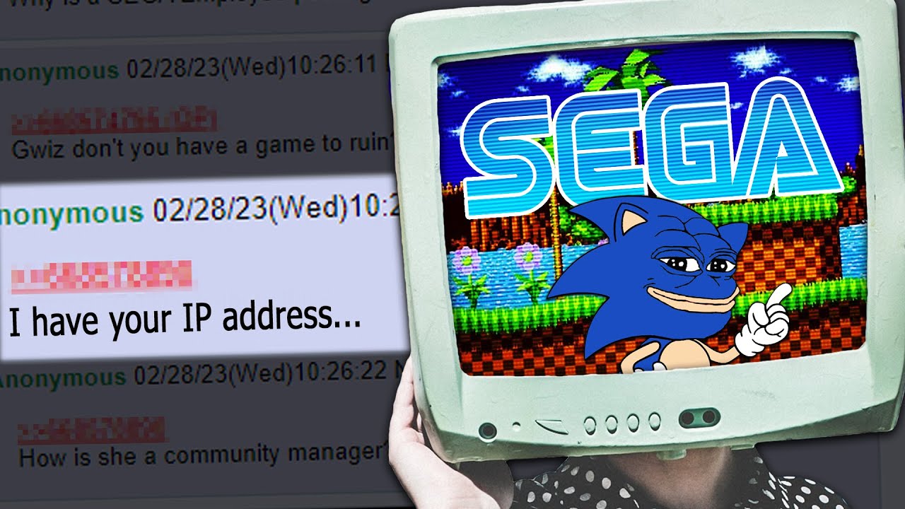 How a SEGA Employee's 4Chan Post Destroyed a Community