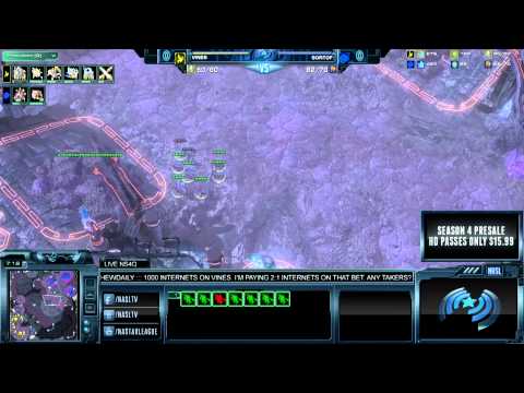 NASL Season 4 Qualifier 3 - Ro4 - Vines vs Sortof - Game 1