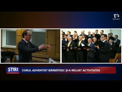 Corul Adventist Bărbătesc din România și-a reluat activitatea
