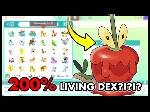 The Most UNHINGED Living Dex Challenge?!?!? | Pokémon Home Master Dex