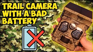 Faulty Trail camera that does not work at night?