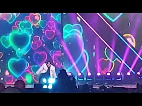 Jaehwan bow to his fans after Mbc cut his performance