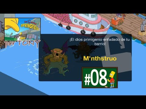 Los Simpson Springfield "Cthulhu'19: Capítulo 8 - M'nthstruo y su Guarida" por Tony