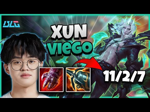 BLG XUN Viego vs Lillia | 14.11