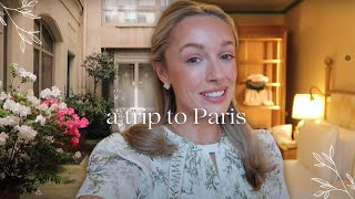 24 HR WHIRLWIND TRIP TO PARIS 🤍 ZARA SPRING HAUL & my CHAI ENERGY BALL RECIPE 🫶🏼