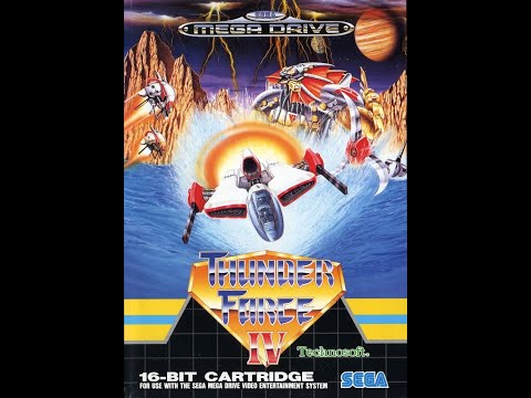 Thunder Force IV (サンダーフォース IV) BGM - Space walk (extend)