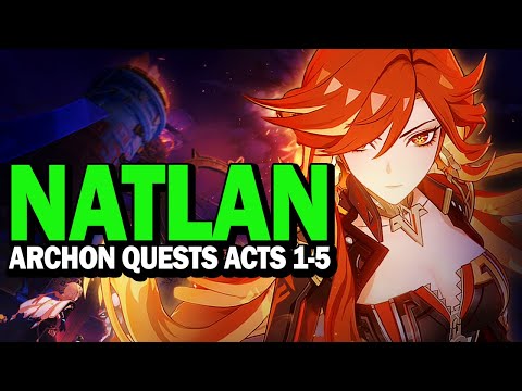 [5.4] The Complete Story of Natlan (Archon Quests Acts 1-5) - Genshin Impact Lore