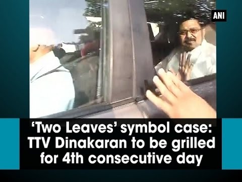 ‘Two Leaves’ symbol case: TTV Dinakaran to be grilled for 4th consecutive day - Tamil Nadu News