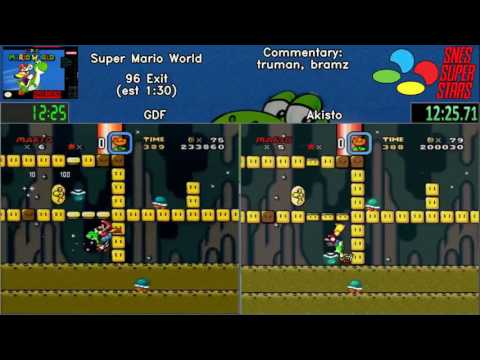SNES Super Stars 2017 [138] - Super Mario World (96 Exit) Race