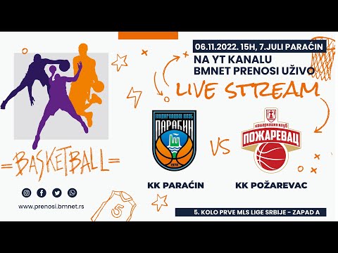 KK PARAĆIN - KK POŽAREVAC