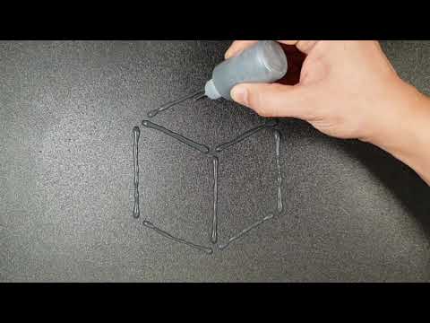 Rubik's cube puzzle pancake cook and draw color