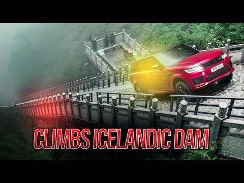 Range Rover Sport Conquers Iceland's Steepest Dam | The Ultimate Spillway Challenge!
