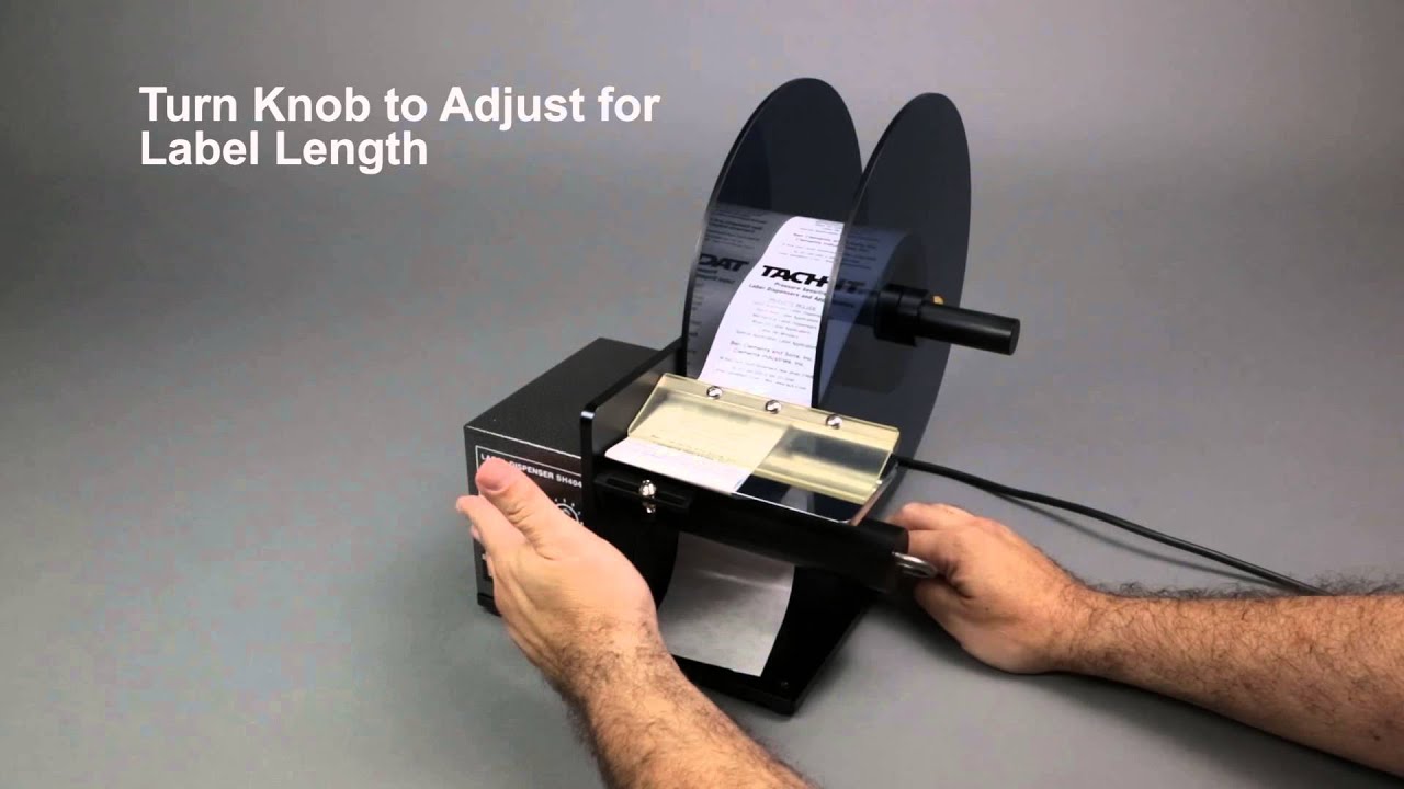 SH404-TR Premium Semi-Automatic Label Dispenser