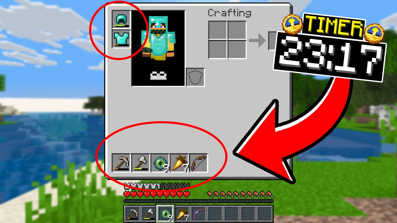 MINECRAFT MA L'INVENTARIO SI RIMPICCIOLISCE OGNI MINUTO