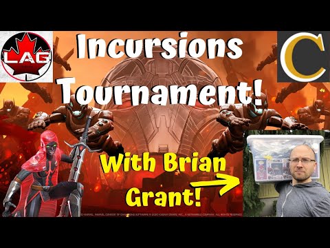 Sector 8 Incursions Tournament! With Brian Grant! Live! - Marvel Contest of Champions