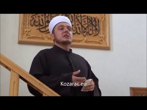 Hutba glavnog imama, IZ Kozarac, Amir ef Mahić 11 12 2015  Nijaz Huremović, Kozarac eu