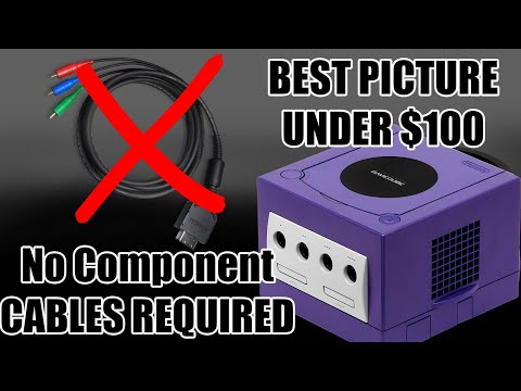 How To Get The BEST Picture Quality For Your Gamecube Games For Cheap (UNDER $100) 2020! No Mods!