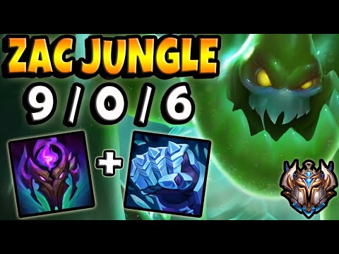 Zac vs Nidalee [ Jungle ] Lol Korea Challenger Patch 11.15 ✅