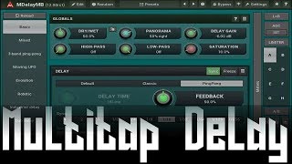 Video thumbnail for Multitap Delay using MDelayMB by Chandler guitar