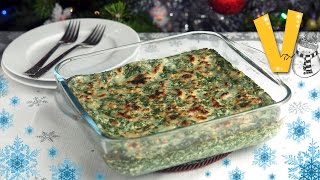 ほうれん草のラザニア