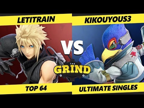 Smash Ultimate Tournament - LetItRain (Cloud) Vs. Kikouyous3 (Falco) The Grind 109 SSBU Top 64