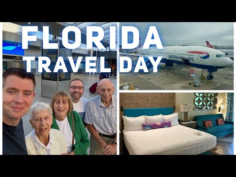 ✈️ FLORIDA TRAVEL DAY - SEPT 2025 - London to Orlando - WALT DISNEY WORLD SURPRISE!