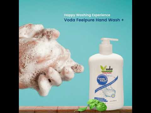 Voda feelpure hand wash gel 500ml, packaging type: pump bott...