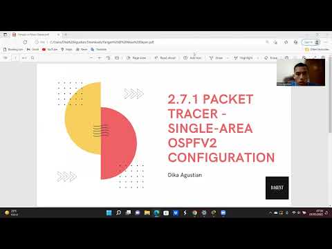 2.7.1 Packet Tracer - Single Area OSPFv2 Configuration