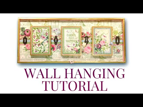 [Tutorial] Wall Hanging Featuring Bloom: Club G45 - Vol 05 2019
