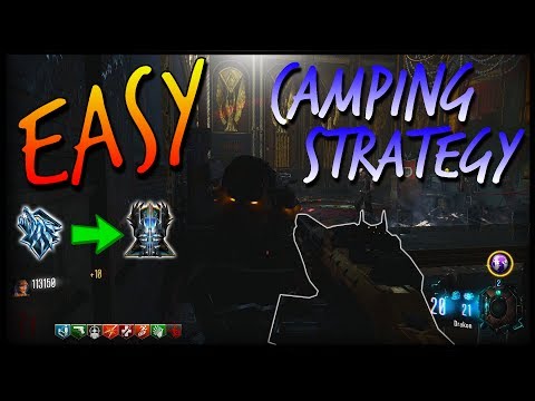 Kino Der Toten EASY Camping Strategy! "Zombies Chronicles" Black Ops 3 Level Up Guide