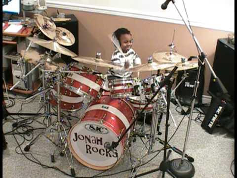 System of a Down - Toxicity, Drum Cover, 5 Year Old Drummer, Jonah Rocks