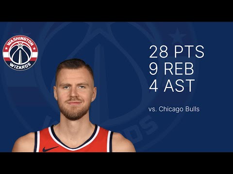 Full Highlights Kristaps Porzingis vs Bulls 28PTS, 4AST and 9REB in 34min