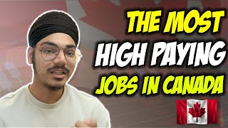 These are the most "HIGH PAYING" jobs in Canada for PR in 2024-25