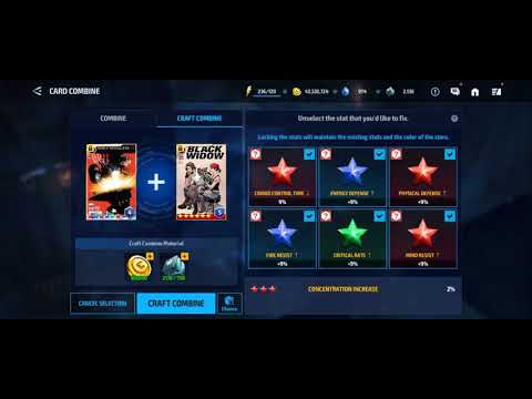 Premium Card Craft Combine | MARVEL Future Fight